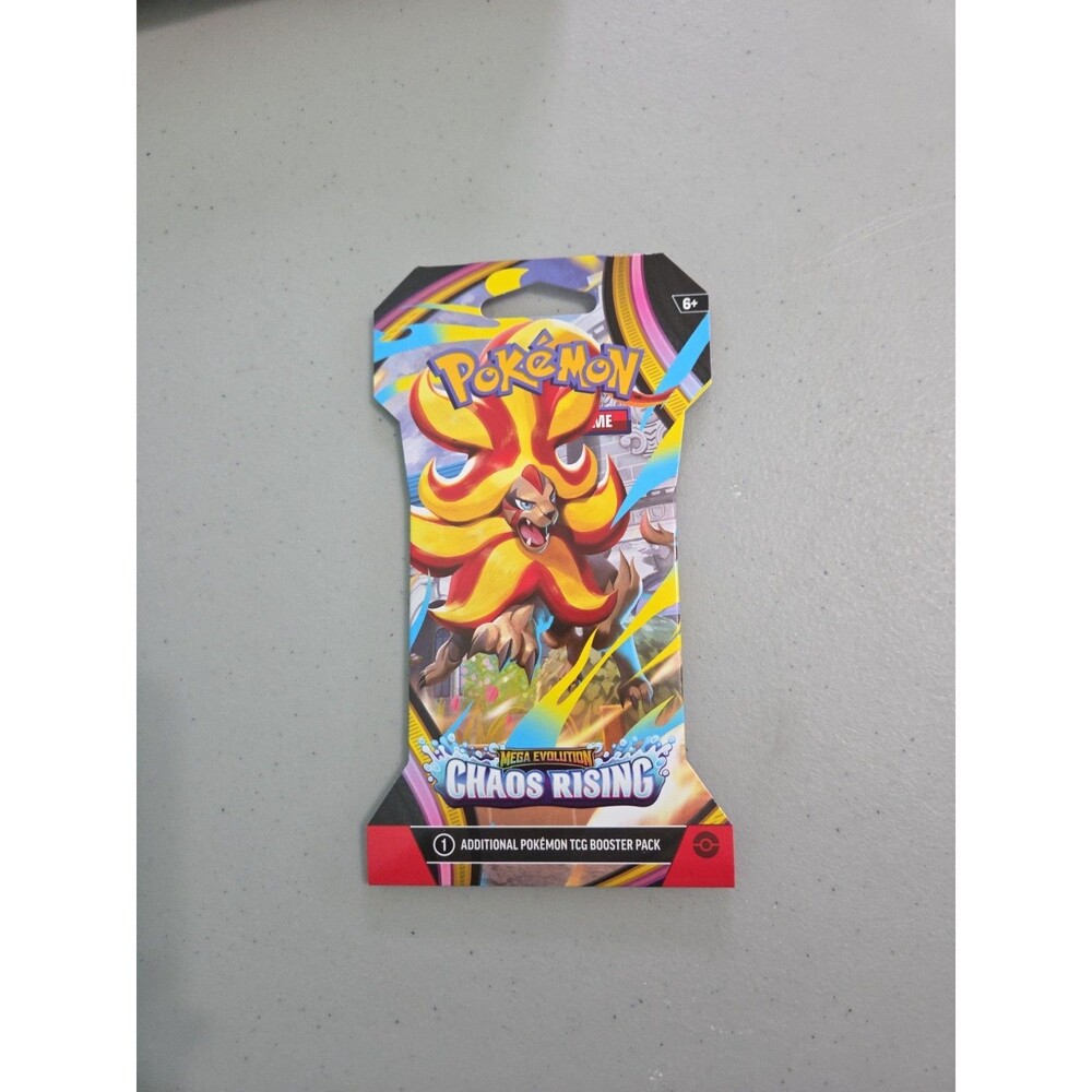 Pokémon - Trading Card Game: Mega Evolution - Chaos Rising Sleeved Booster